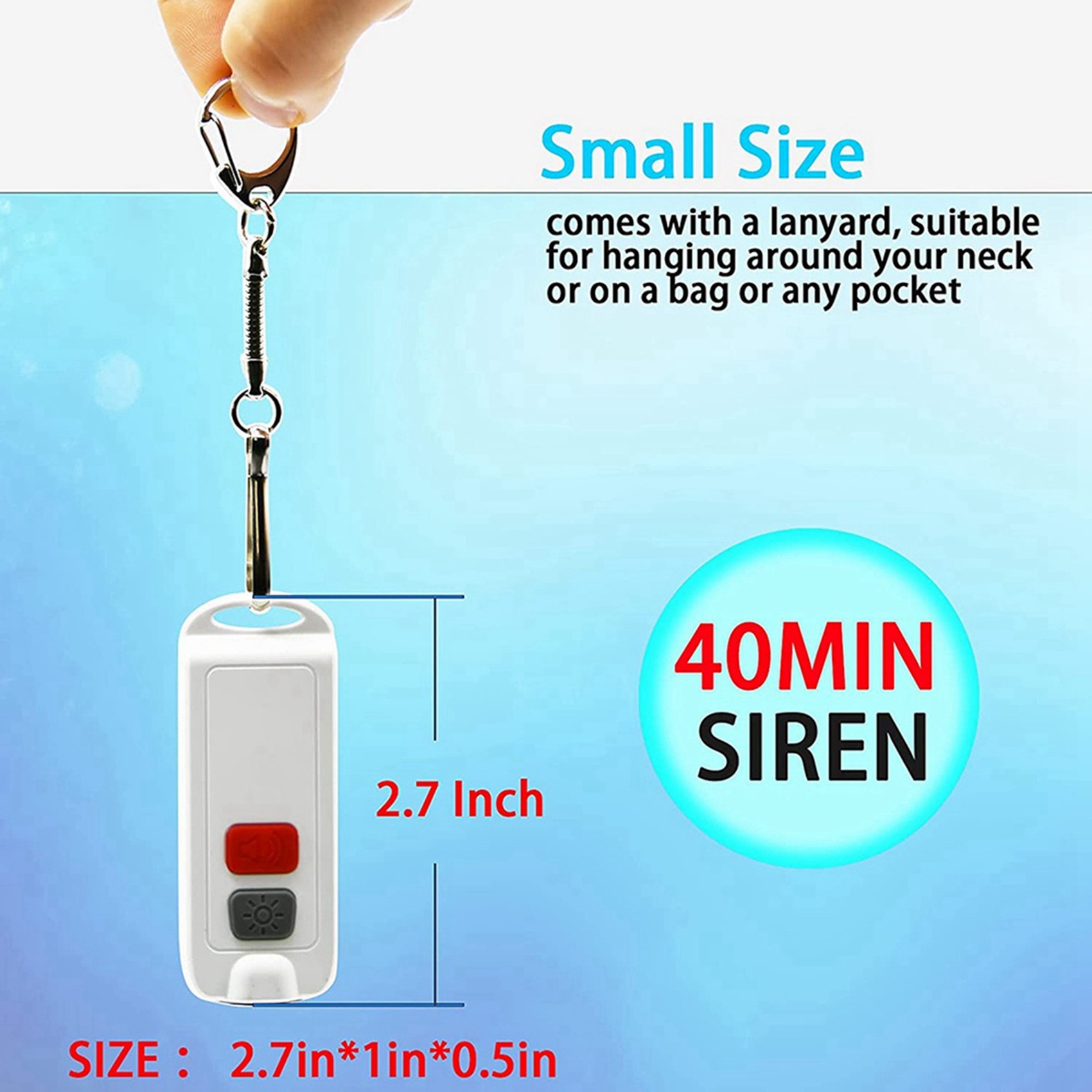 FULL-2X Personal Alarm,Safety  - đánh giá và giá Personal Alarm Keychain