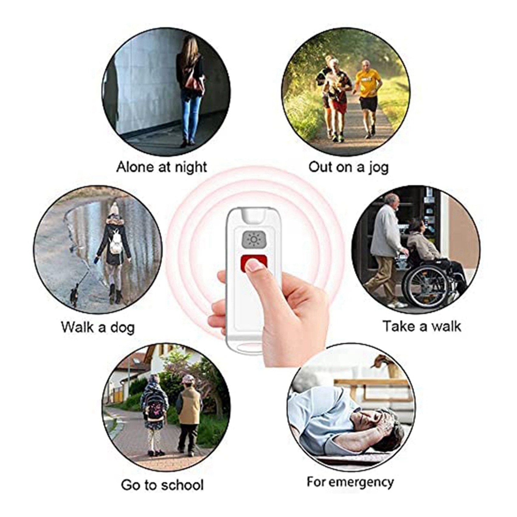 FULL-2X Personal Alarm,Safety  - đánh giá và giá Personal Alarm Keychain