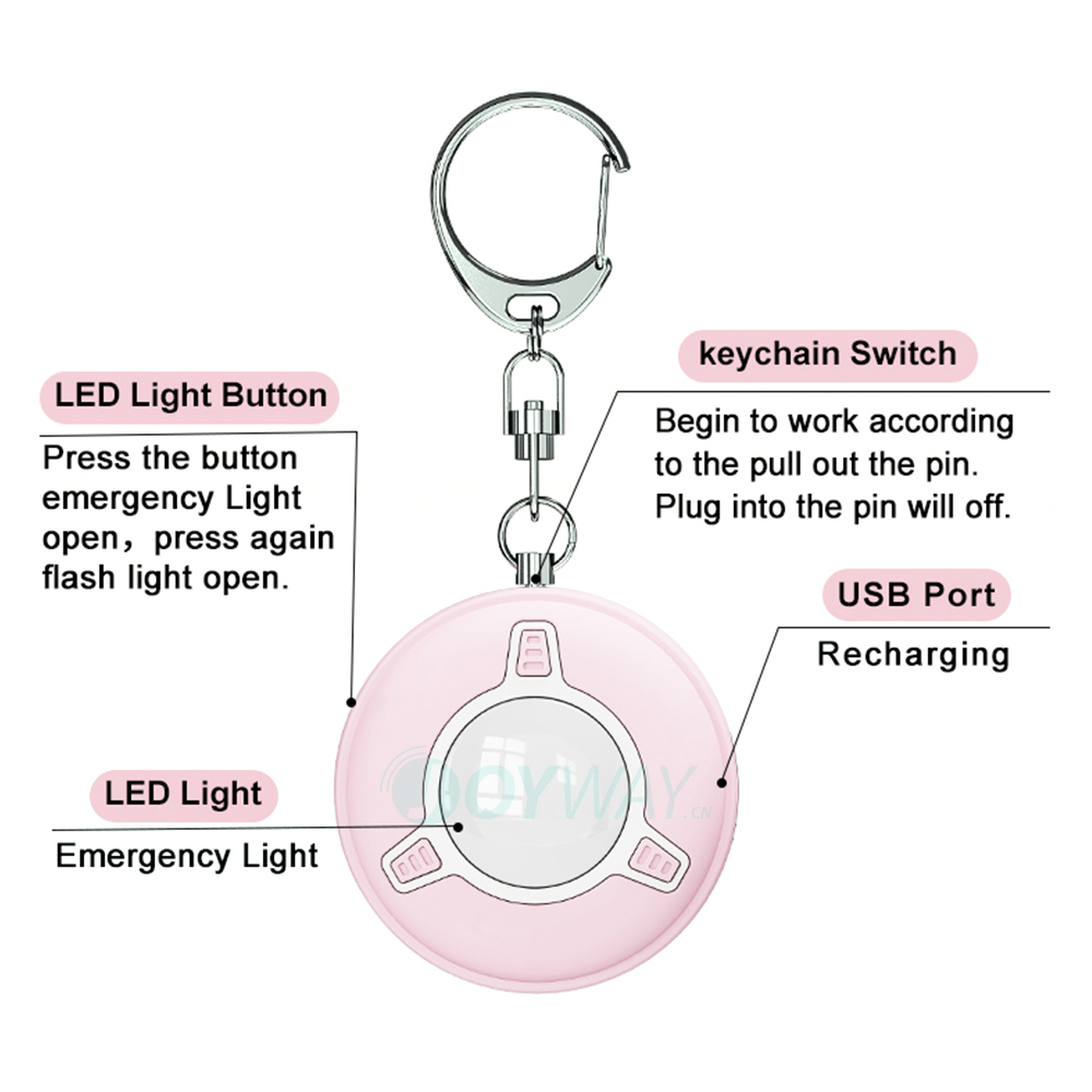 Kids Self Defense Security 130 - đánh giá và giá Personal Alarm Keychain