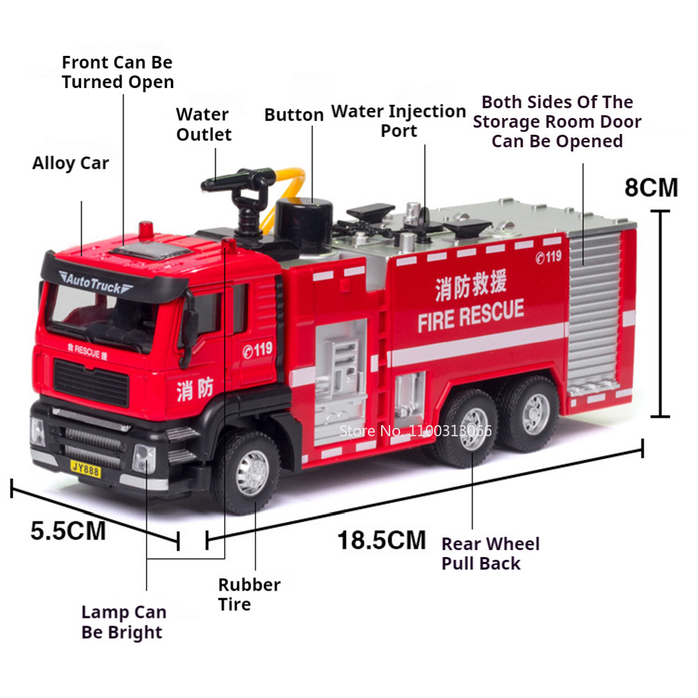 1/50 Ladder Fire Engine Car Mo - đánh giá và giá Fire Escape Ladder