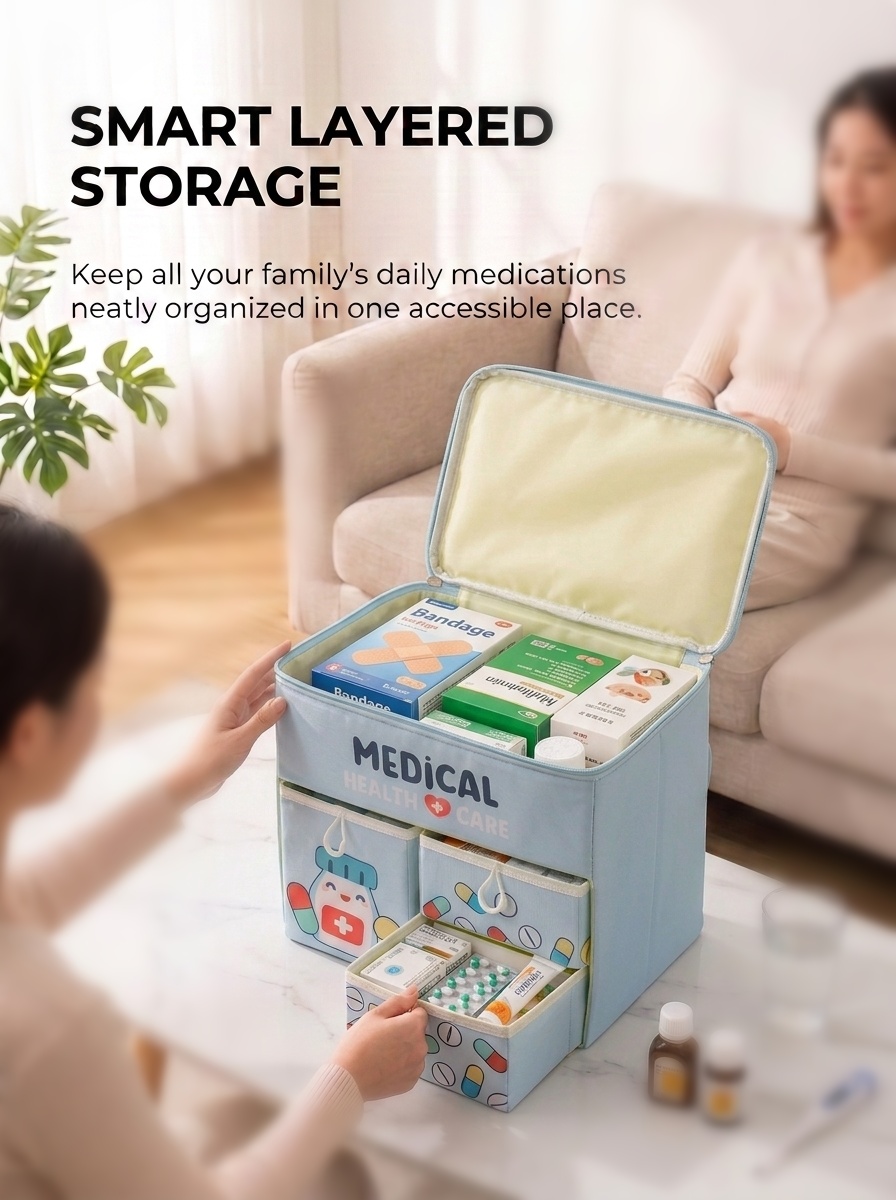 Portable Cartoon First Aid Kit - đánh giá và giá First Aid Bag Kit
