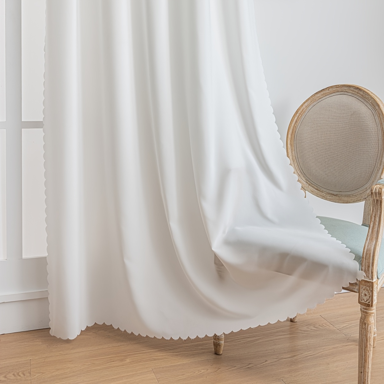 1pc Sheer Curtain, Non-Transpa - đánh giá và giá Window Lock Bar
