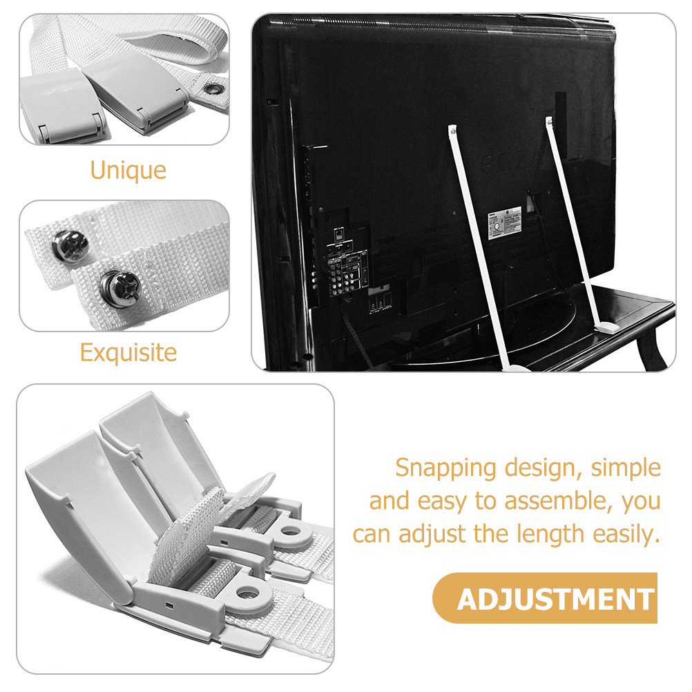 2Pcs Furniture Anti Tip Strap  - đánh giá và giá Earthquake Anchor Strap